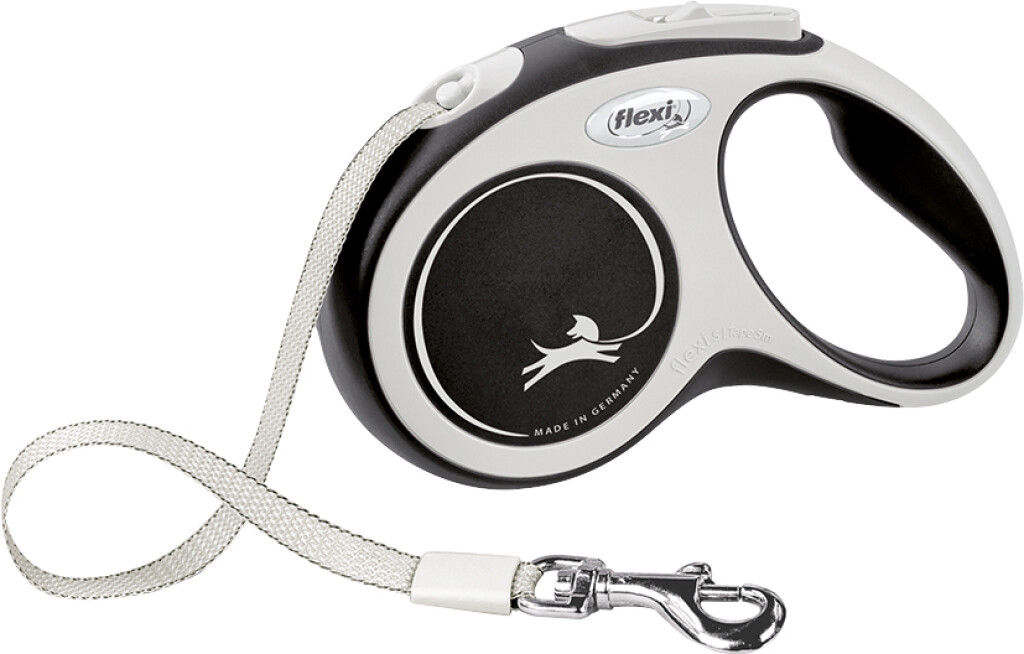 Laisse New Comfort Sangle Noir S 5m Laisse New Comfort Sangle Noir S 5m