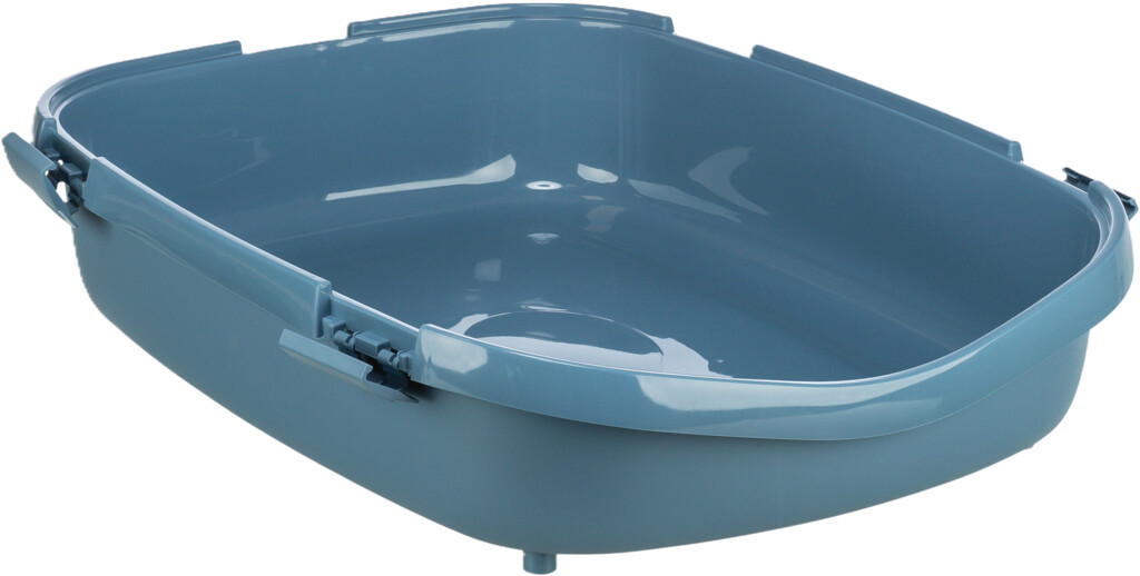 Bac à litière Primo XXL Top, avec couvercle bleu