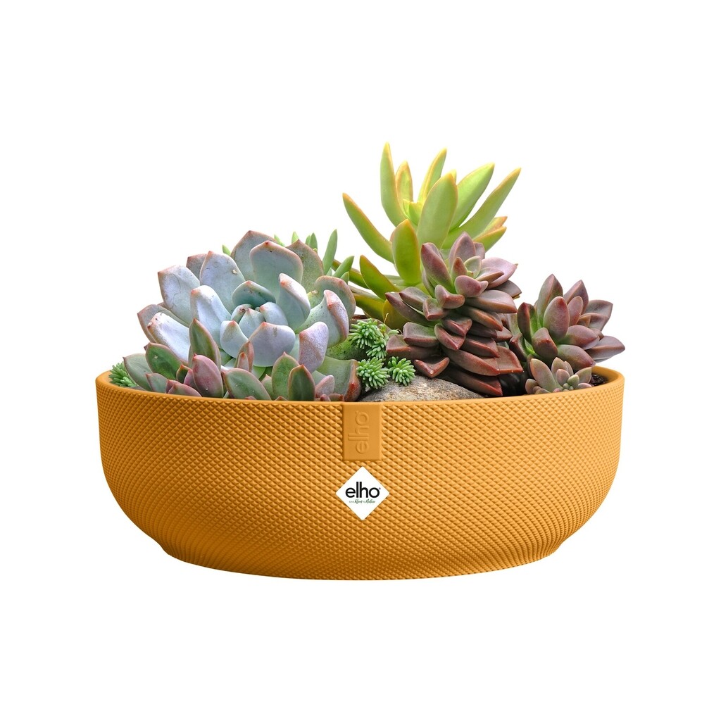 Jazz Bowl 28cm amber geel
