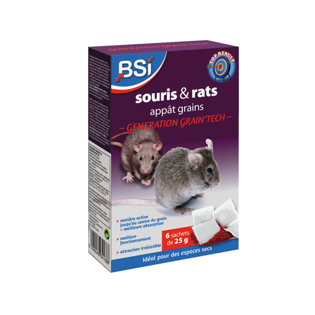 Generation Grain'Tech rodenticide 150g