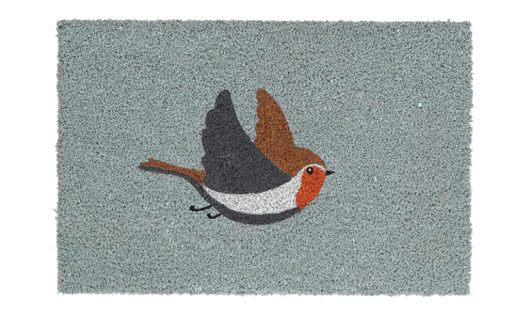 Paillasson coco rouge gorge M