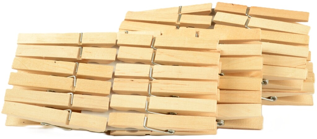 Wasknijpers s/48 hout