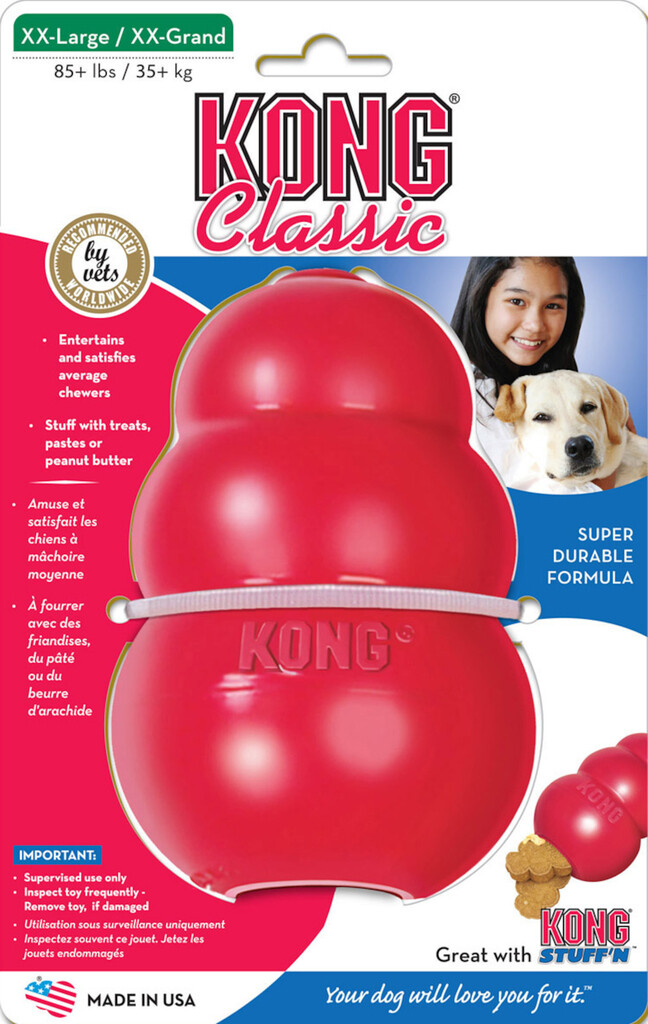 Classic Wobbler Rubber Rood XXL