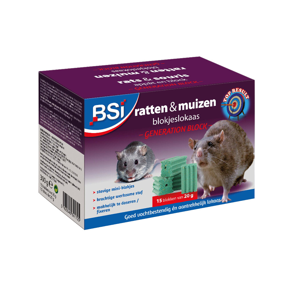 Generation Block Rodenticide 300 g