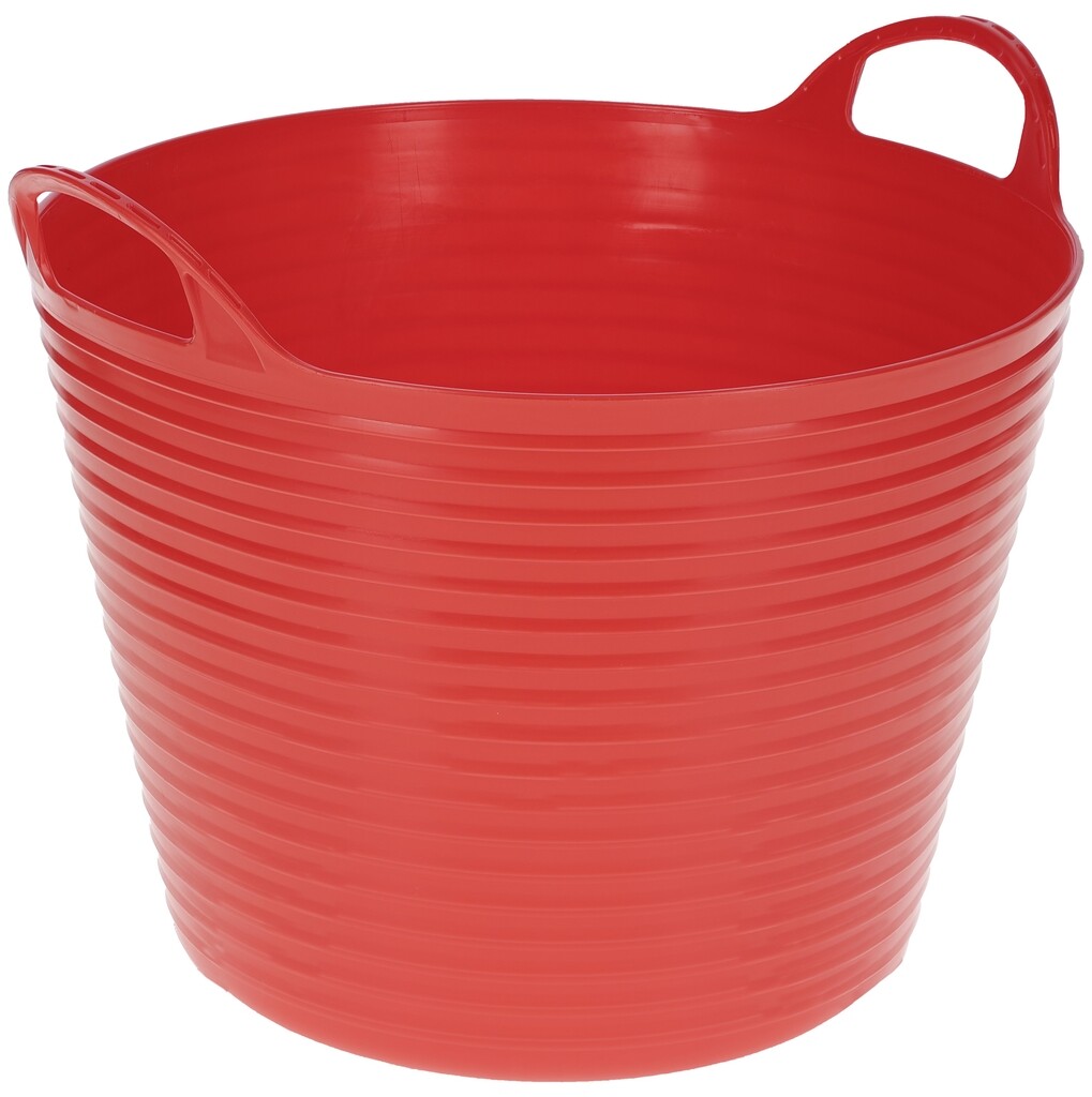 Flexibele trog 28L rood