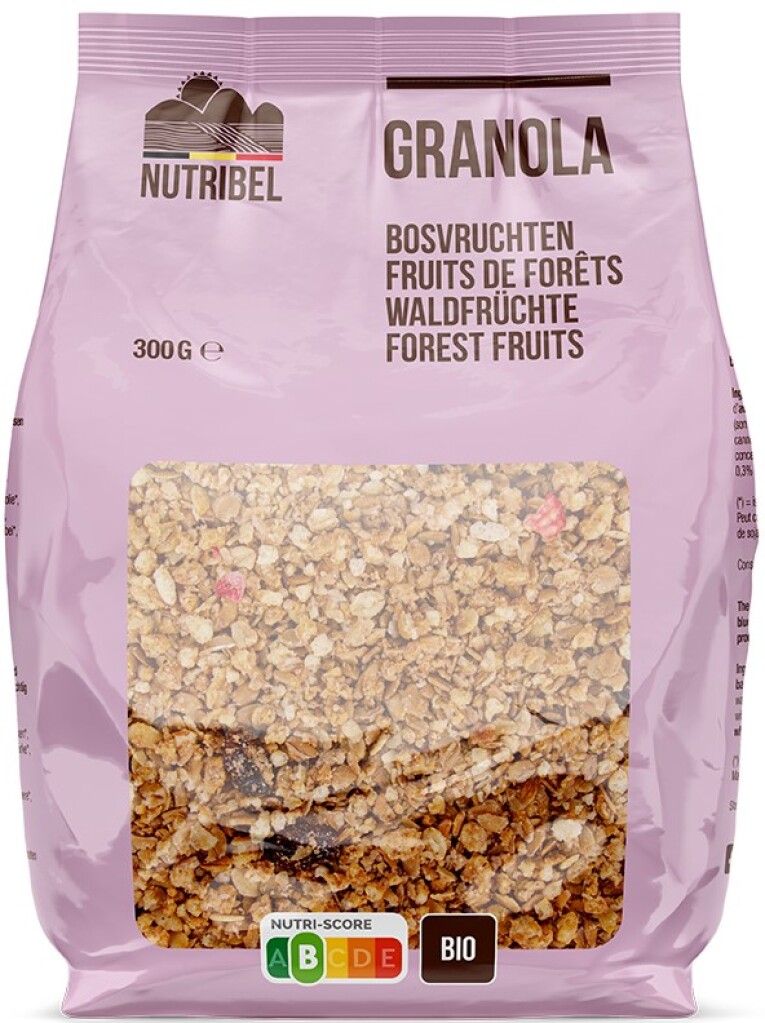 Granola fruits de bois bio 300g