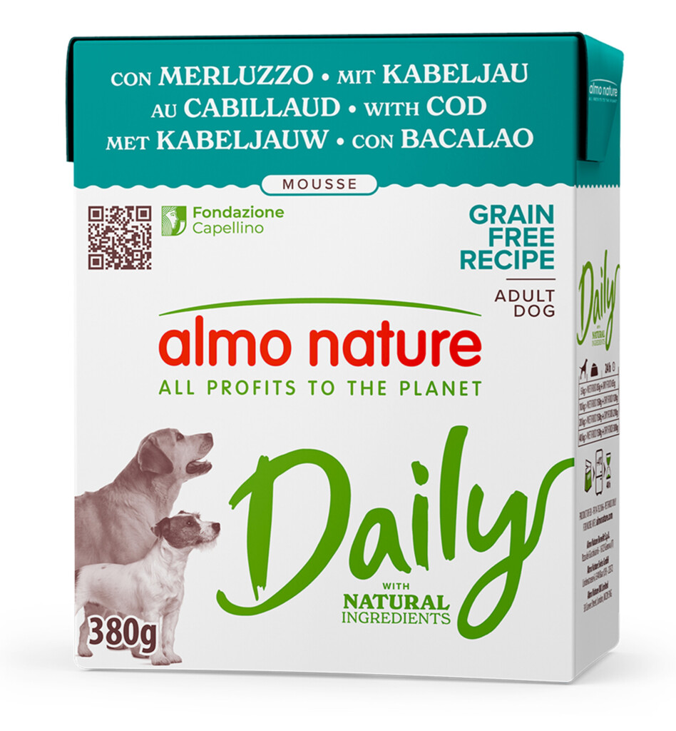 Daily Dogs cabillaud 380g