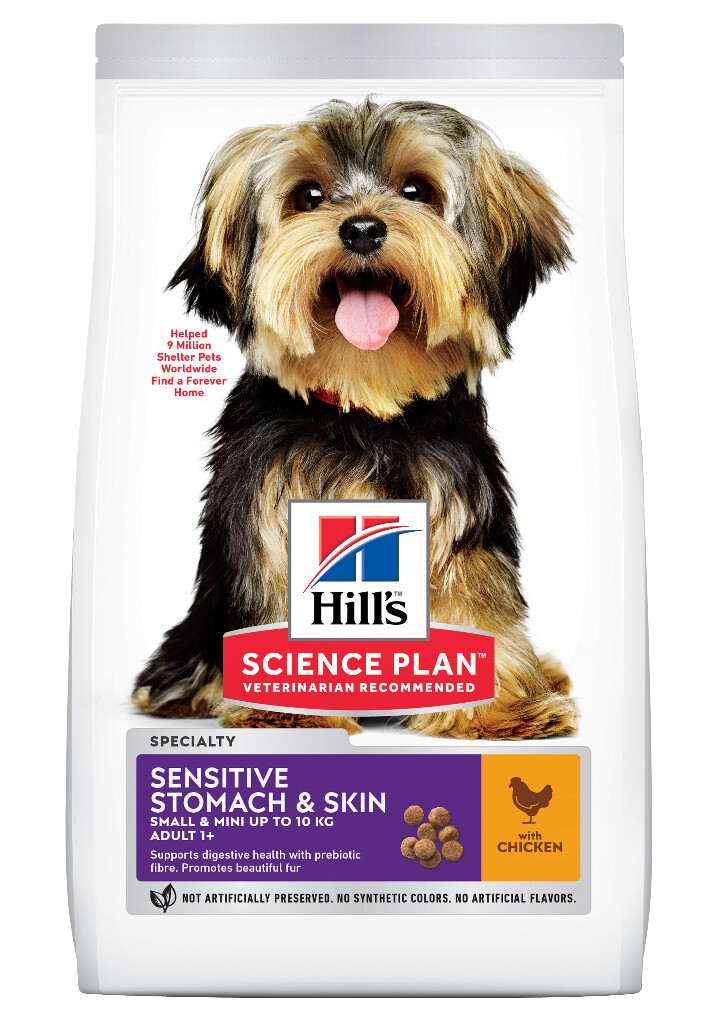 SP Canine Adult Sensitive Stomach & Skin Small & Mini with Chicken Dry 1,5kg SP Canine Adult Sensitive Stomach & Skin Small & Mini with Chicken Dry 1,5kg
