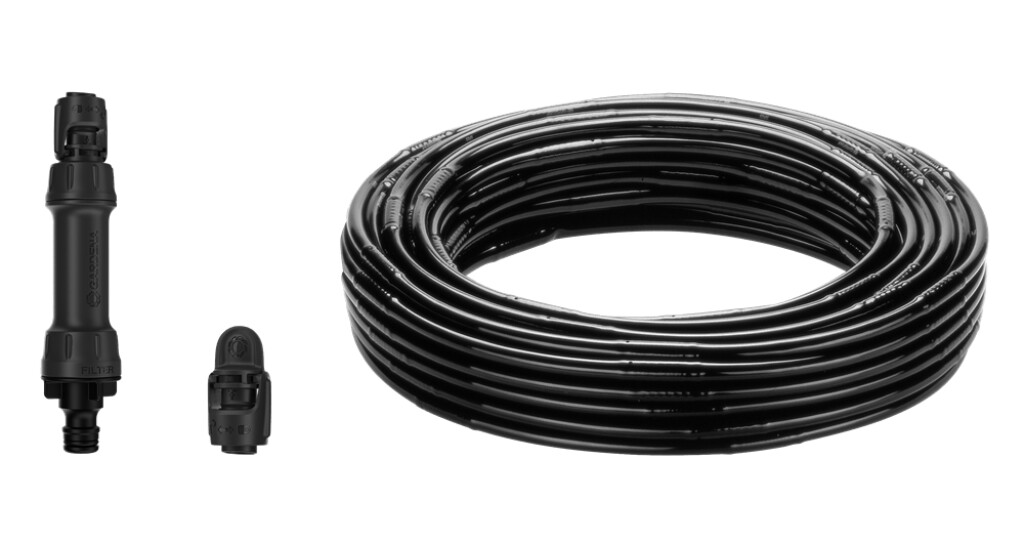 Micro-Drip-Bewatering heggen/struiken Micro-Drip-Bewatering heggen/struiken