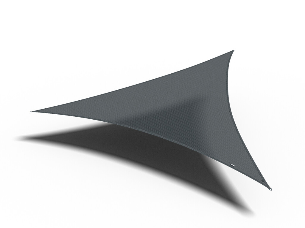 Shade sail triangle 360x360x360-Coolfit-Anthracite
