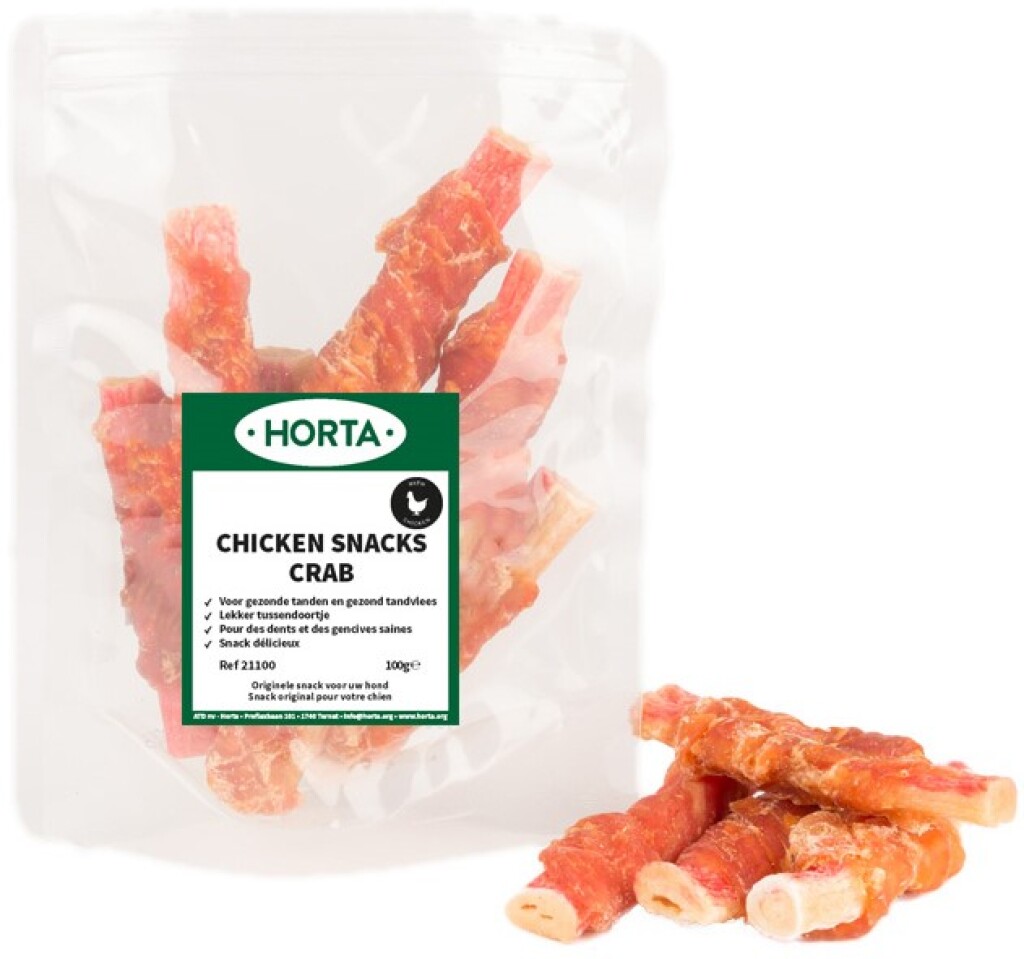 Chicken snacks Crab 100g