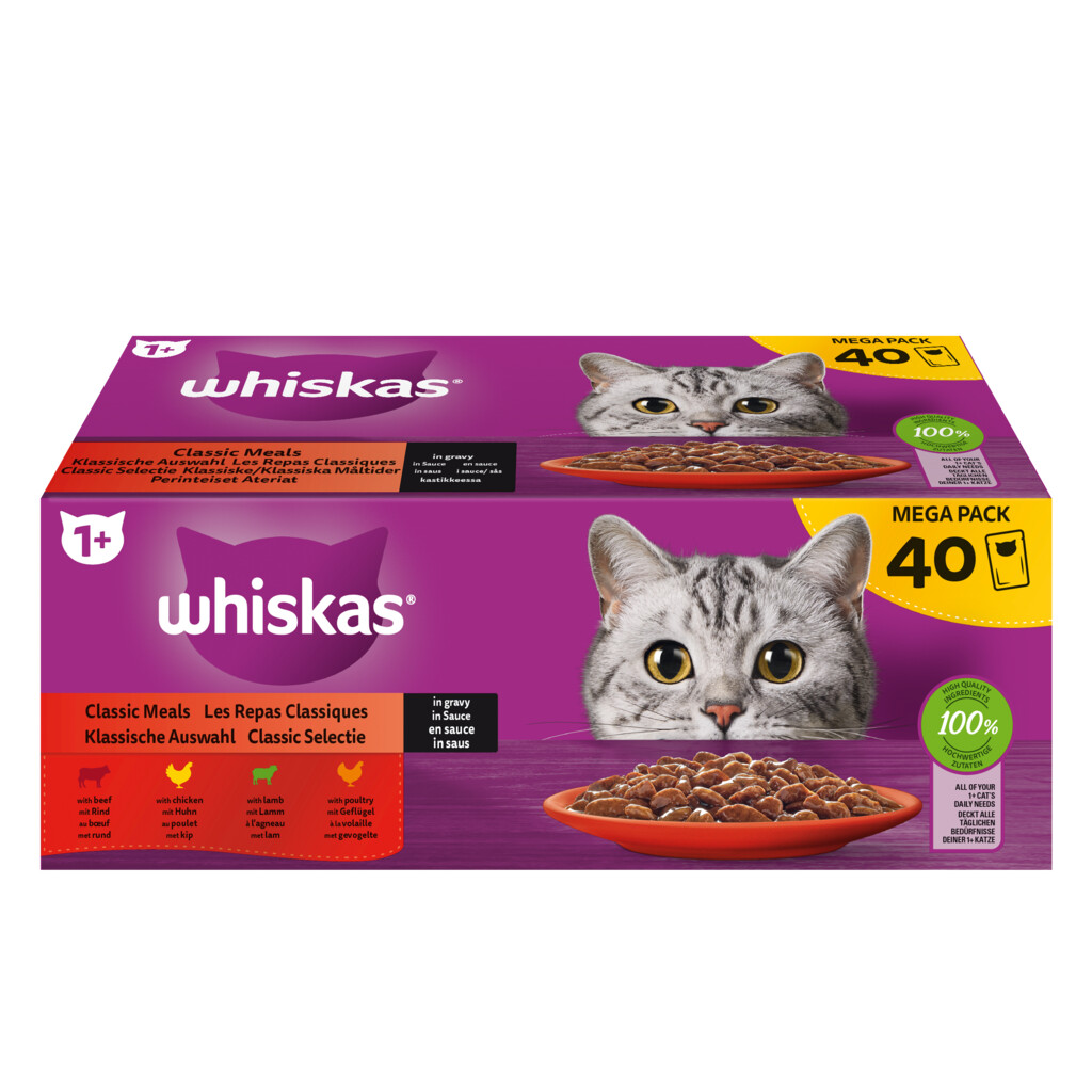 Classic sélection en sauce 1+ (40 x 85g) Classic sélection en sauce 1+ (40 x 85g)