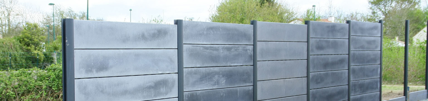Betonnen afsluiting