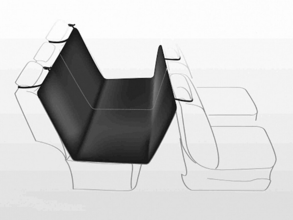 Couverture Sièges Voiture Chien Protège Porte 150x135 cm