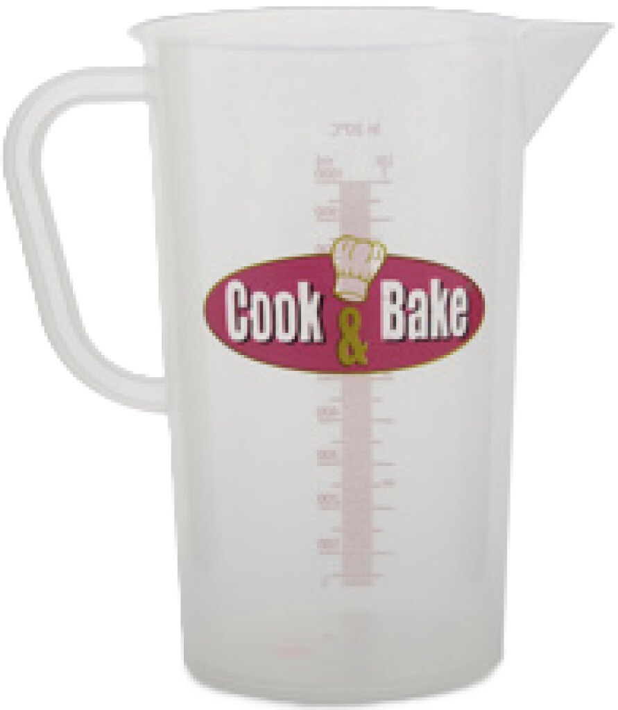 Maatbeker plastic 1L