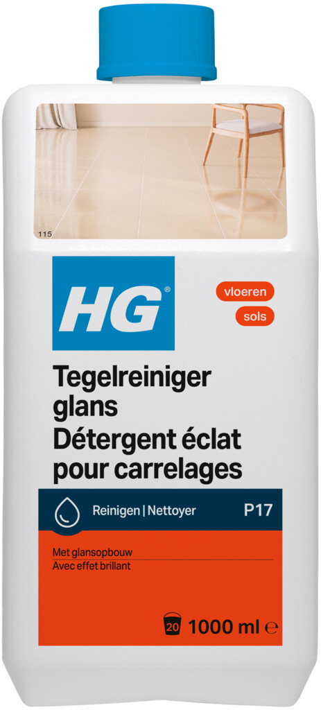 Tegelreiniger glans 1L