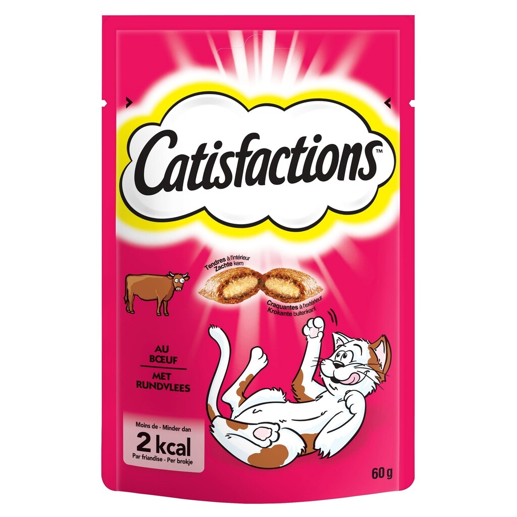 Snacks met rund 60g