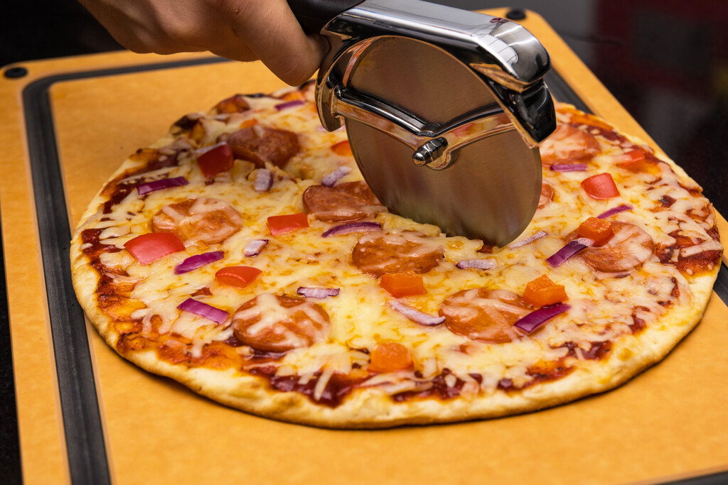 Deluxe pizza snijder