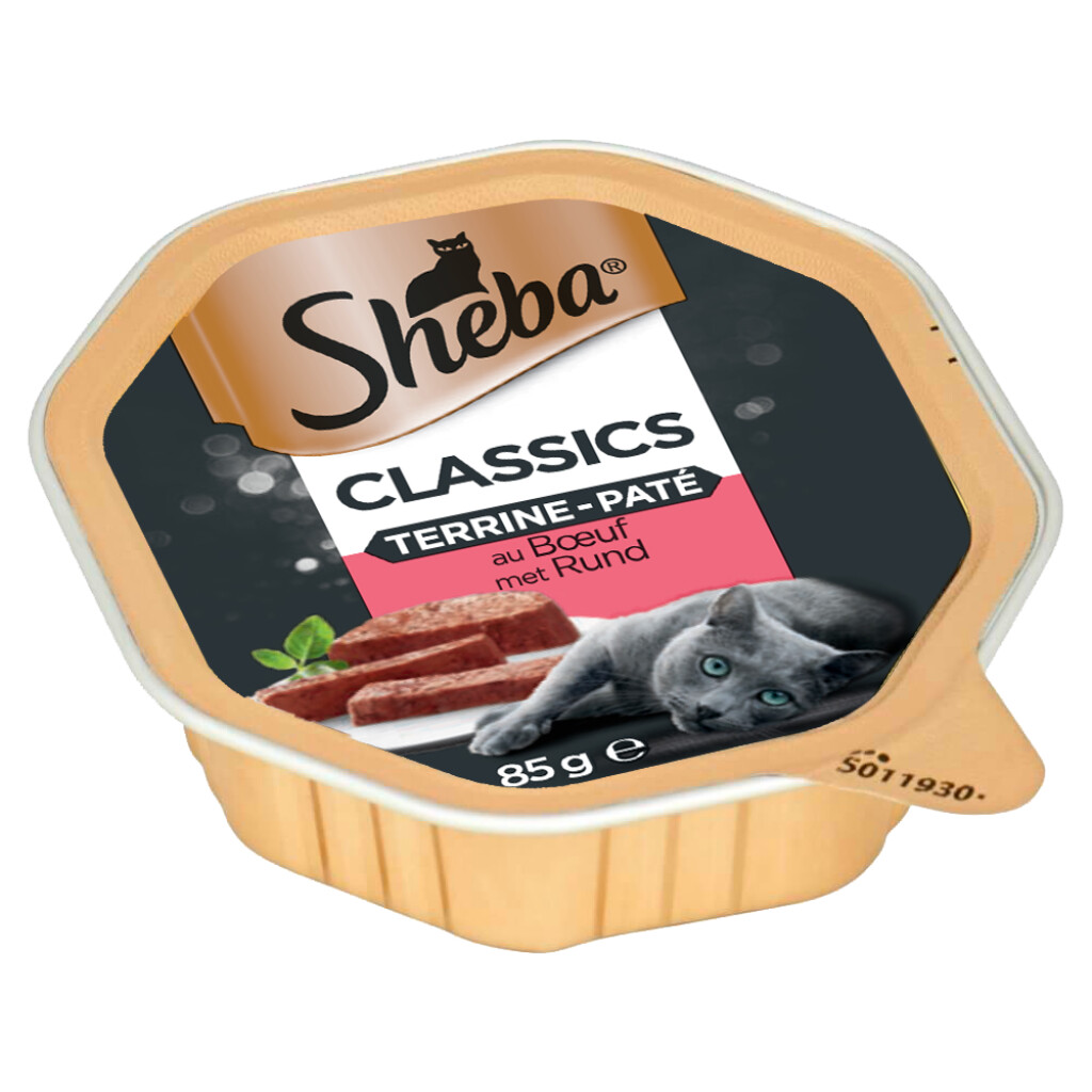 Classics barquette terrine au bœuf 85 g