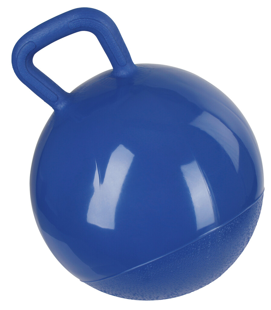 Paardenspeelbal blauw