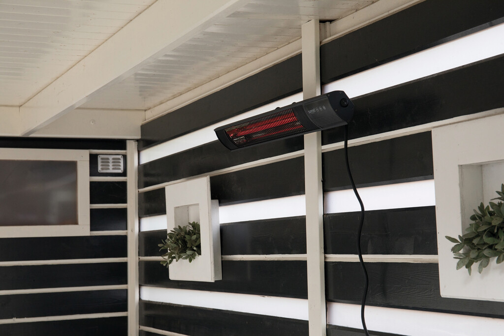 Heater Dark Wall Black 2500 Watt