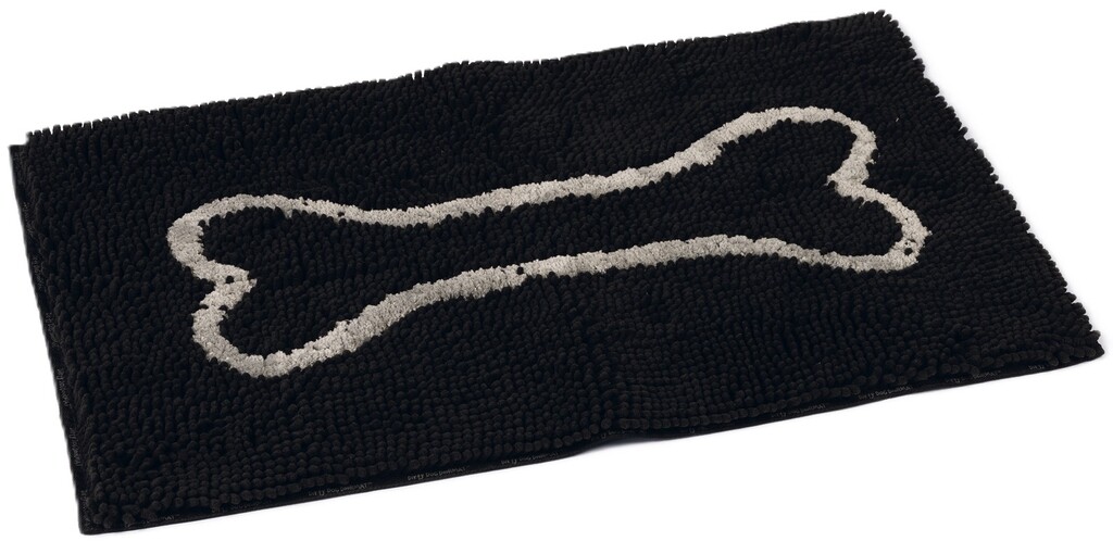 Dirty Dog tapis séchage noir 90x66cm Dirty Dog tapis séchage noir 90x66cm