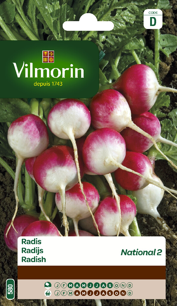 Radis National 2 30g
