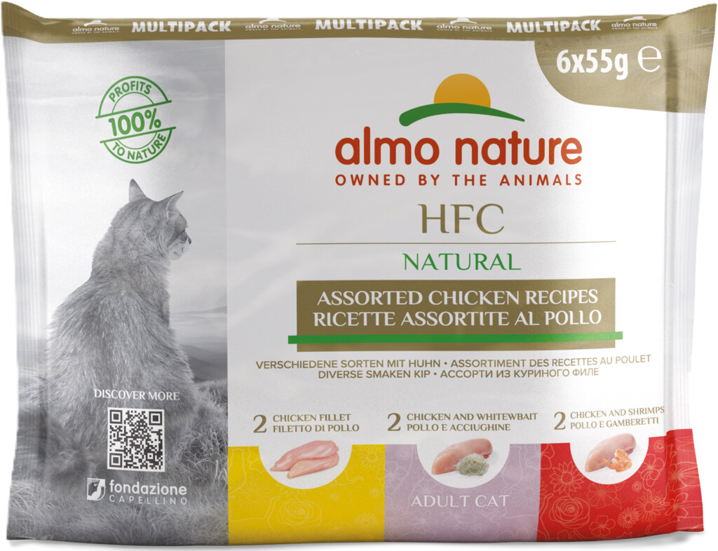 HFC Natural poulet Multipack 55g