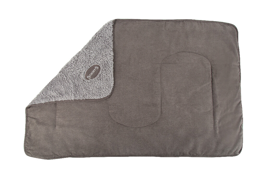 Couverture Cosy Chien Gris