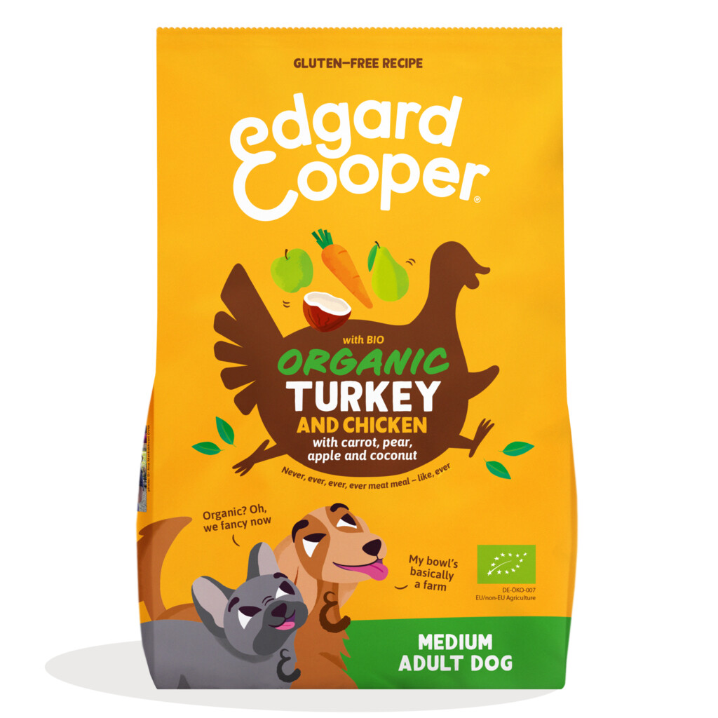 Verse biokalkoen & biokip met vrije uitloop 2,5kg - adult - medium