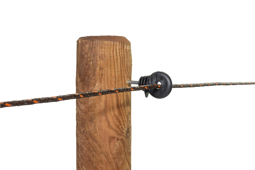 Isolateur à vis bois
