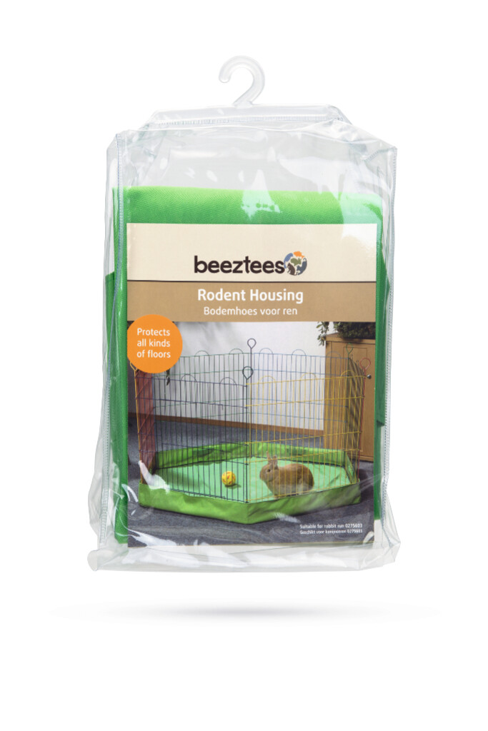 Nylon bodem konijnenren 105x105