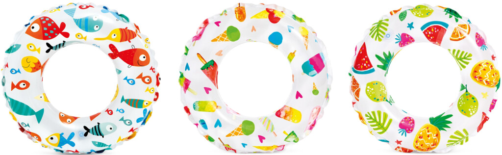 Bouée imprimé Lively Print 51 CM (3 ass)