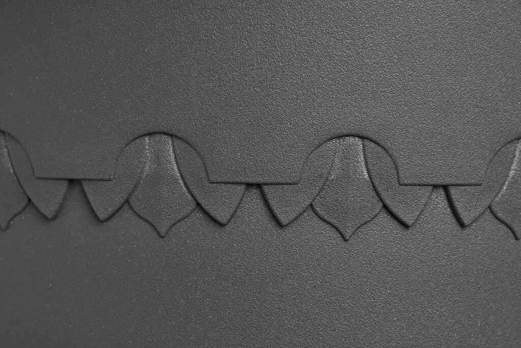 Bloempot Algarve Cilindro 30cm antraciet