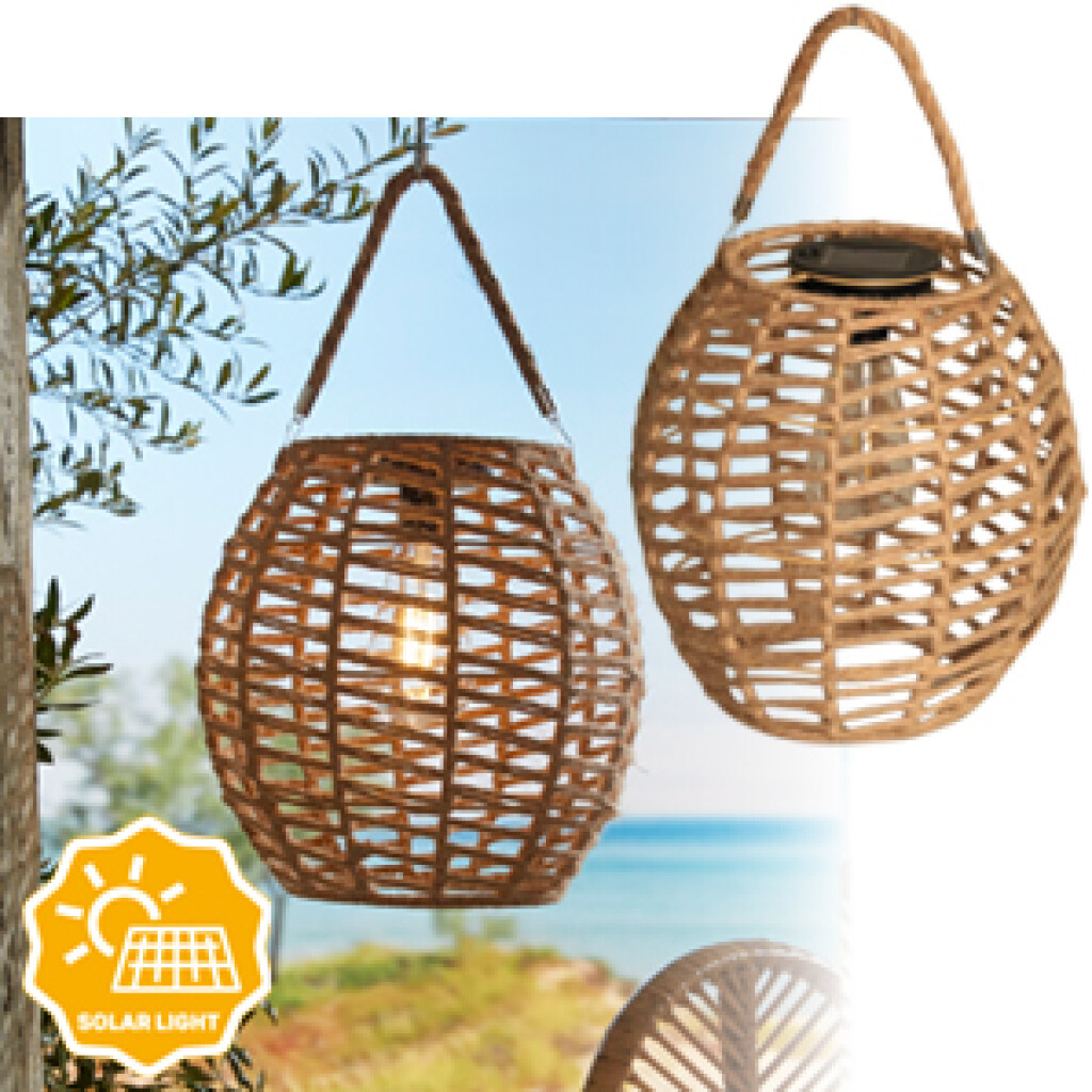 Solar Tortoli Touwlamp 