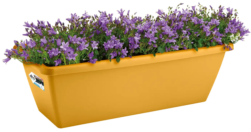 Balconnière Barcelona 50cm jaune miel (soucoupe non incluse)