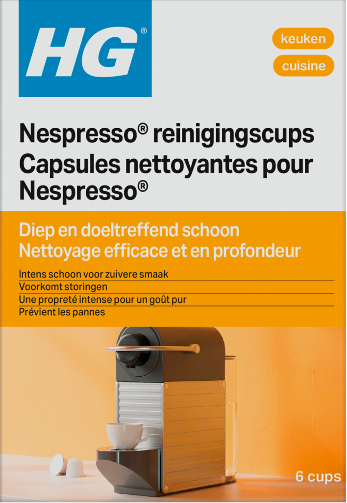 Nespresso® reinigingscups 6 stuks