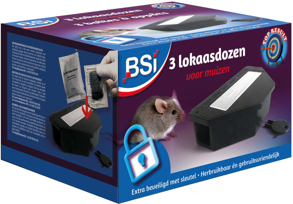 Boît à appâts pour souris