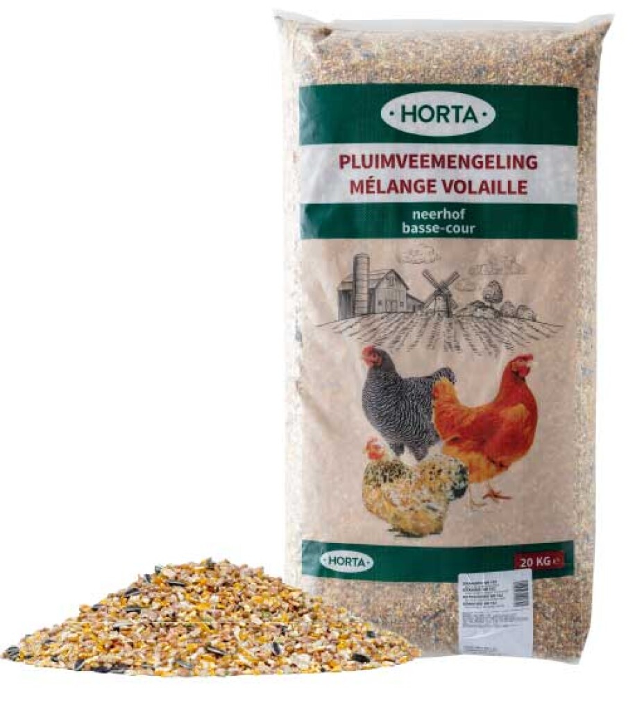 Mélange de Graines n° 102 avec maïs finement concassé 20 kg