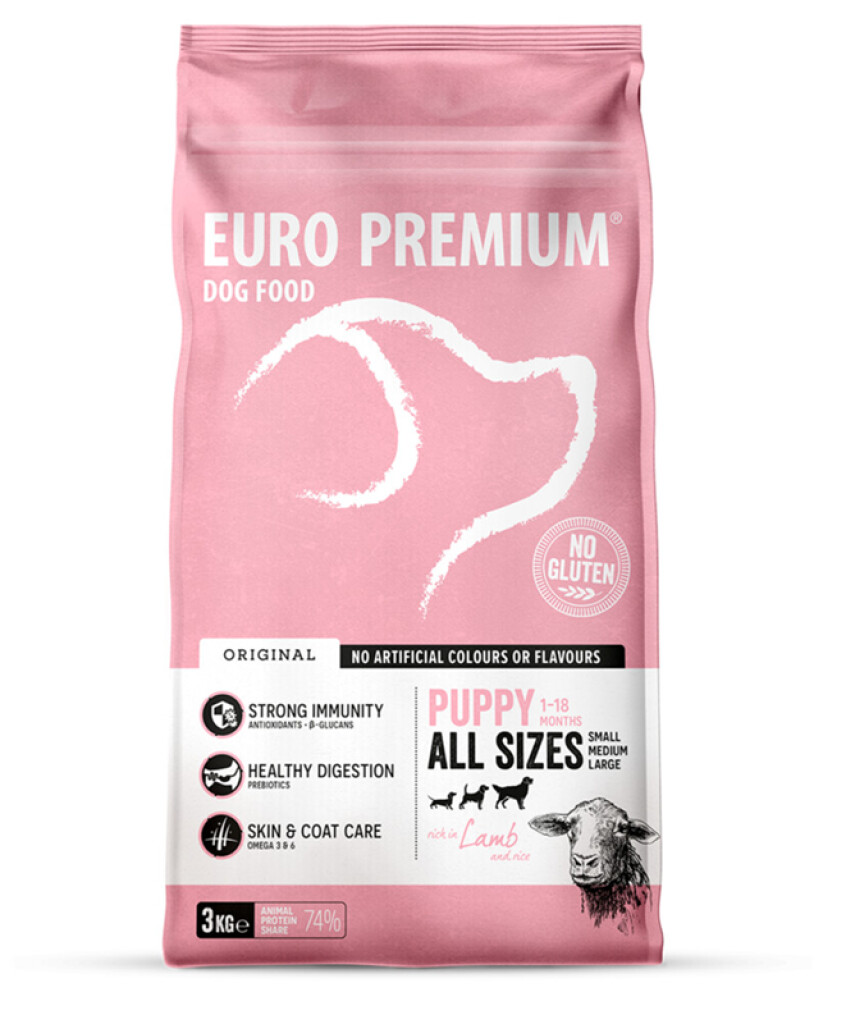 Puppy lamb & rice 3kg