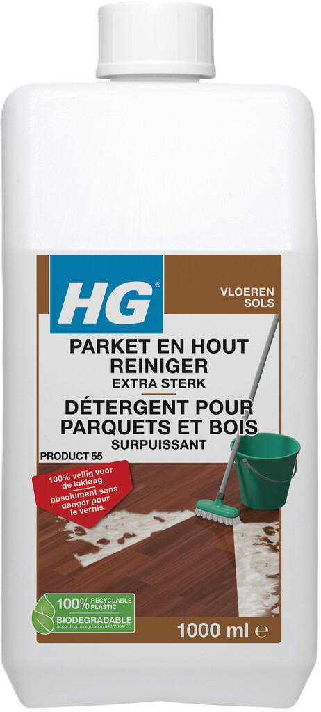 Détergent surpuissant pour parquets (produit 55) 1L