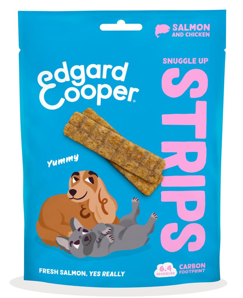 Strips - zalm en kip 75g