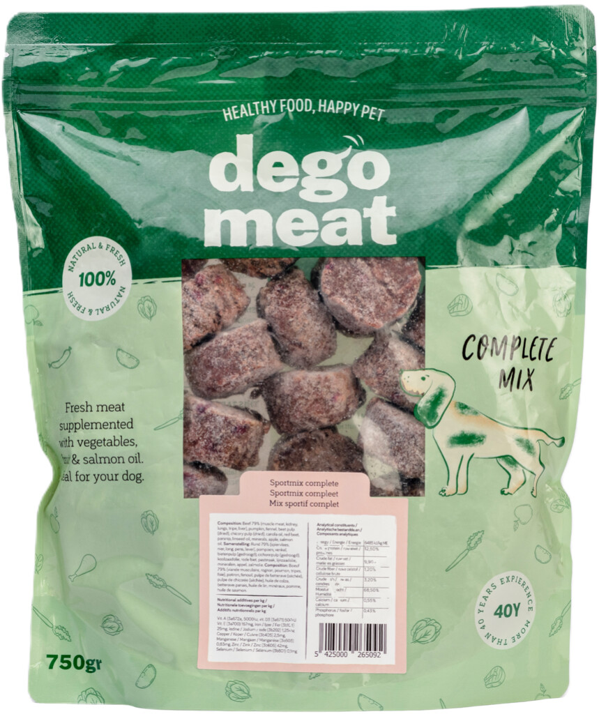 Nugget mix sportif complet 750gr