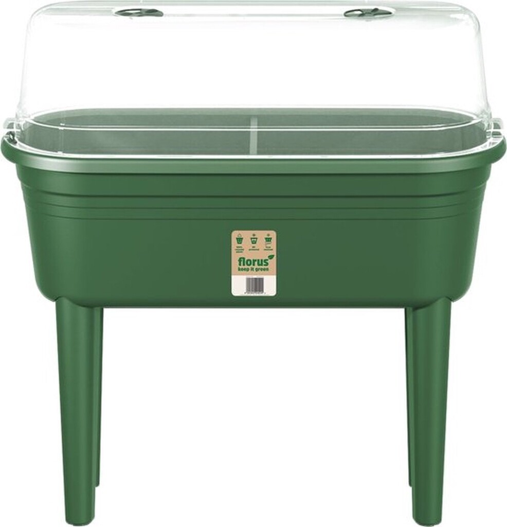 Kweektafel set - groen - 26,4x37x78cm