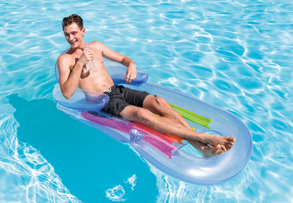 King Cool Lounges luchtmatras, 2 kleuren