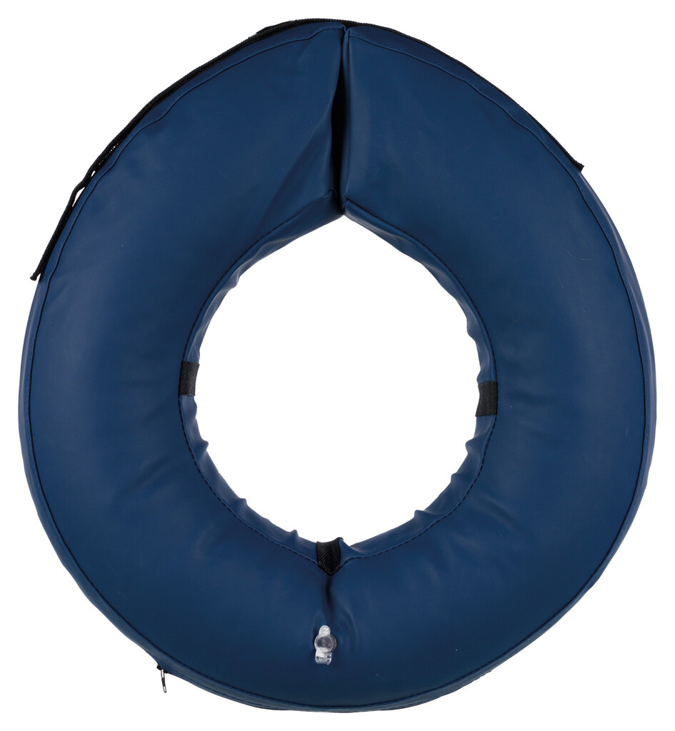Beschermkraag, opblaasbaar L-XL blauw Beschermkraag, opblaasbaar S-M blauw