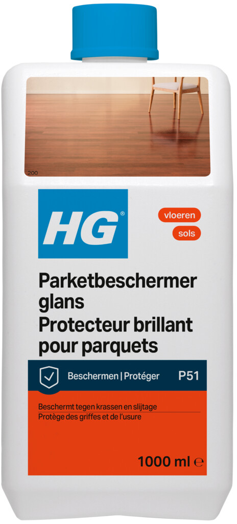 Protecteur brillant pour parquets (produit 51) 1L