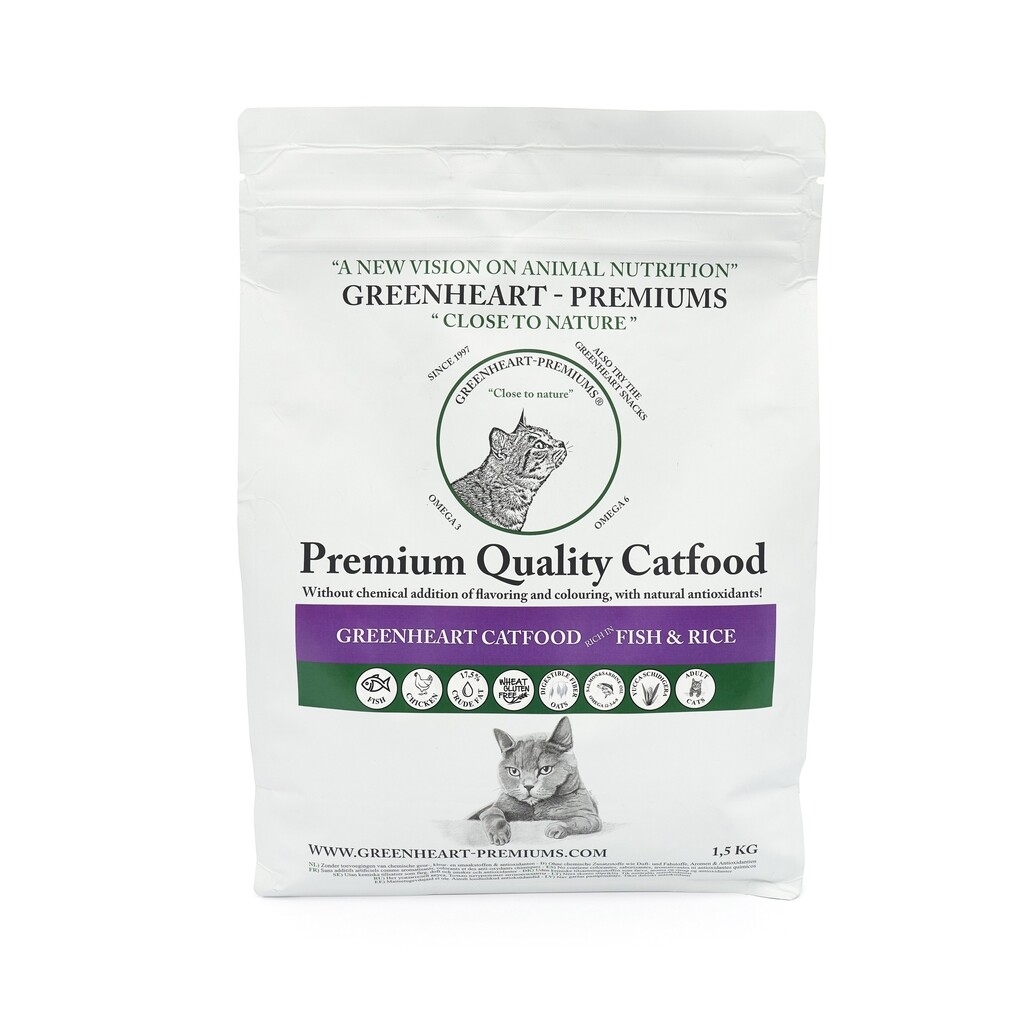 Catfood Fish & Rice 1,5kg