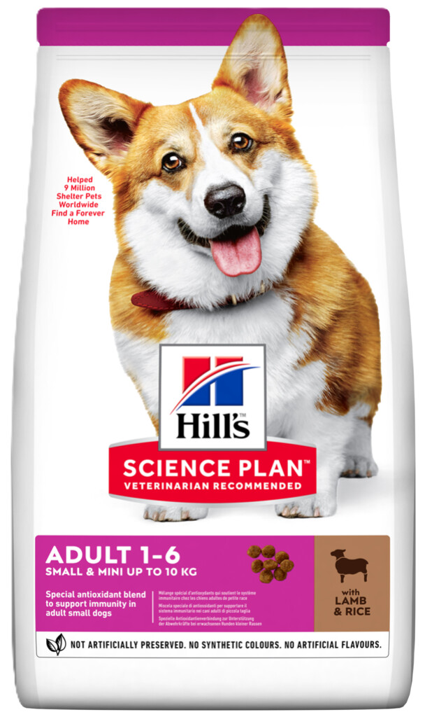 SP Canine Adult Small & Mini Lamb with Rice Dry 1,5kg