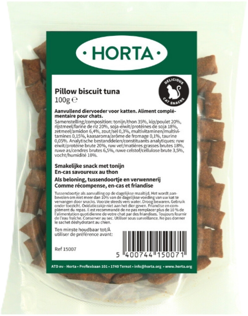Pillow biscuit tuna 100g